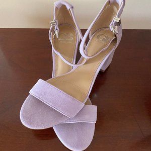 GB Block-Party Suede Two-Piece Sandals